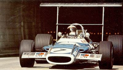 Jackie Stewart and the Matra MS80 at Monaco in 1969